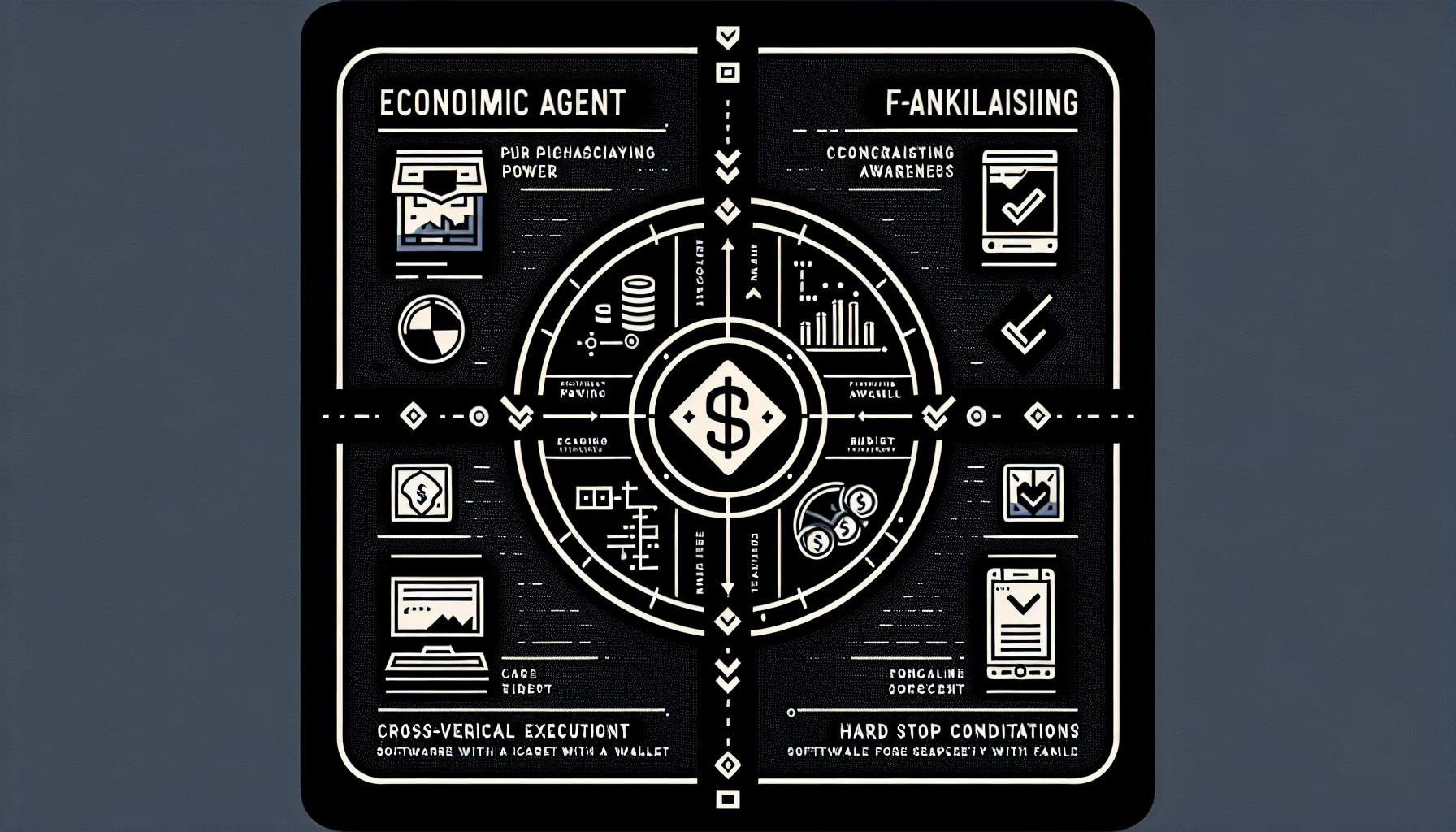 Economic Agent — purchasing power, budget awareness, cross-vertical execution, hard stop conditions